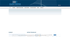 Desktop Screenshot of fluidsystemitalia.com